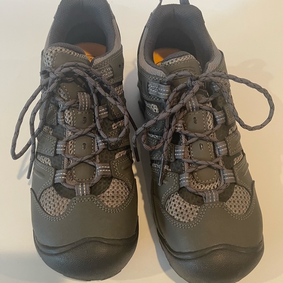 Keen Other - Keen Utlity Men's Lancing Low Height Steel Toe Work Shoes Magnet/Majolica Blue